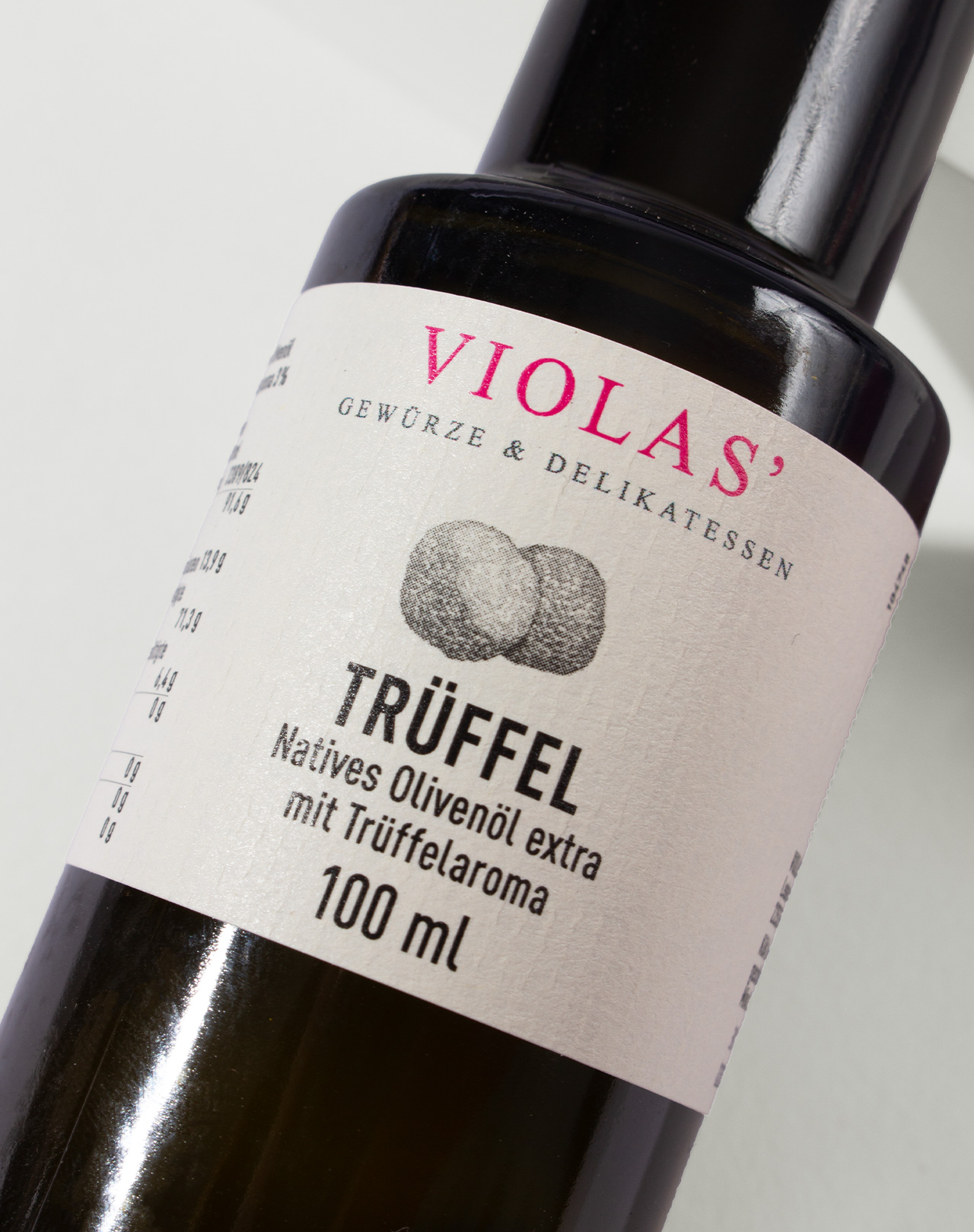 VIOLAS’ Mini Olivenöl »Trüffel« 
