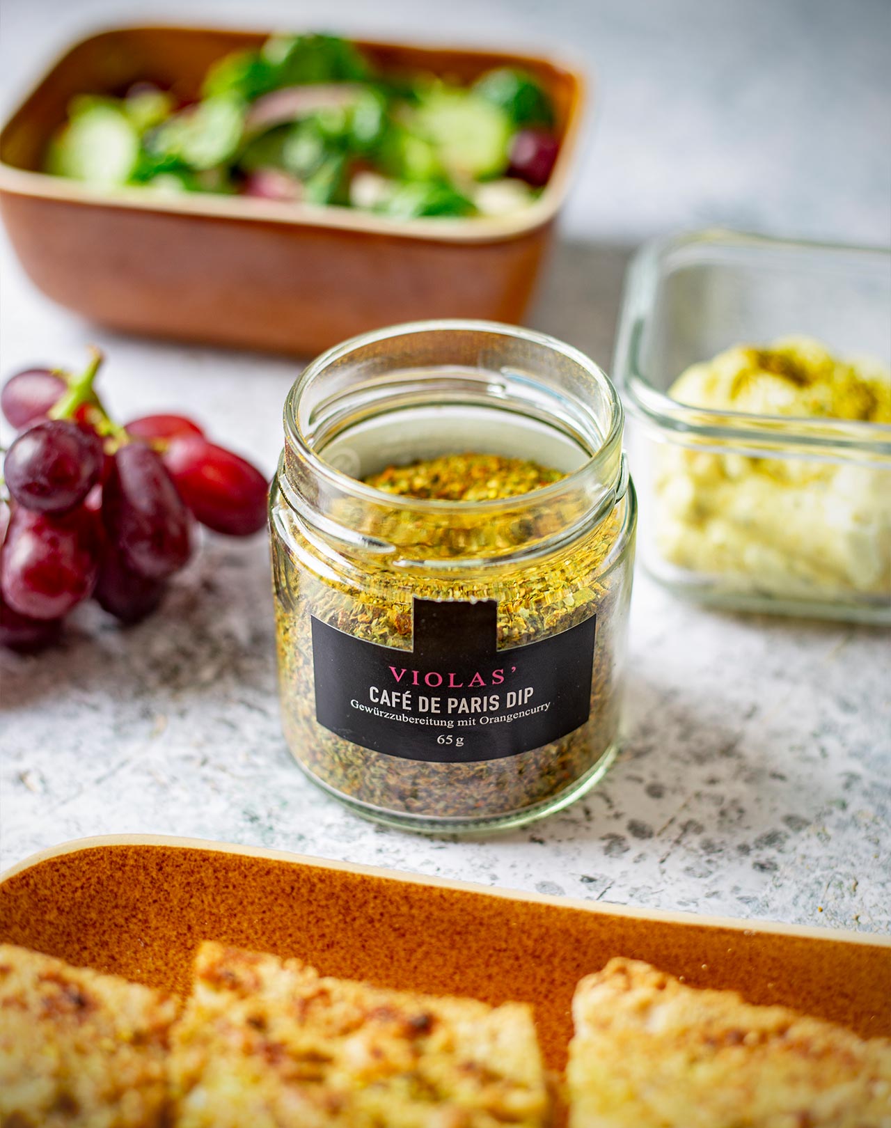 Café de Paris Dip mit Orangencurry Café de Paris Dip mit Orangencurry