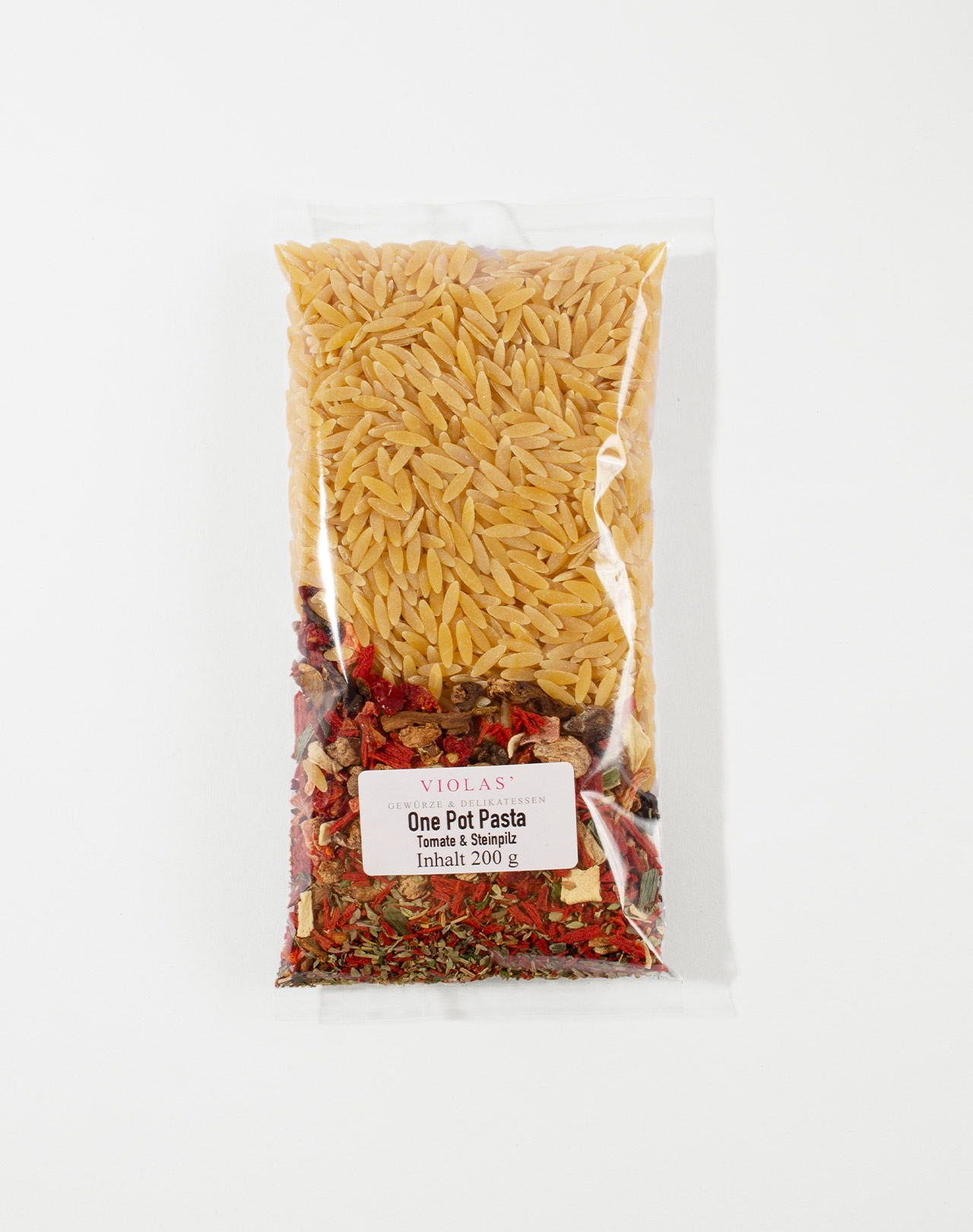 One Pot Pasta »Tomate & Steinpilz« 