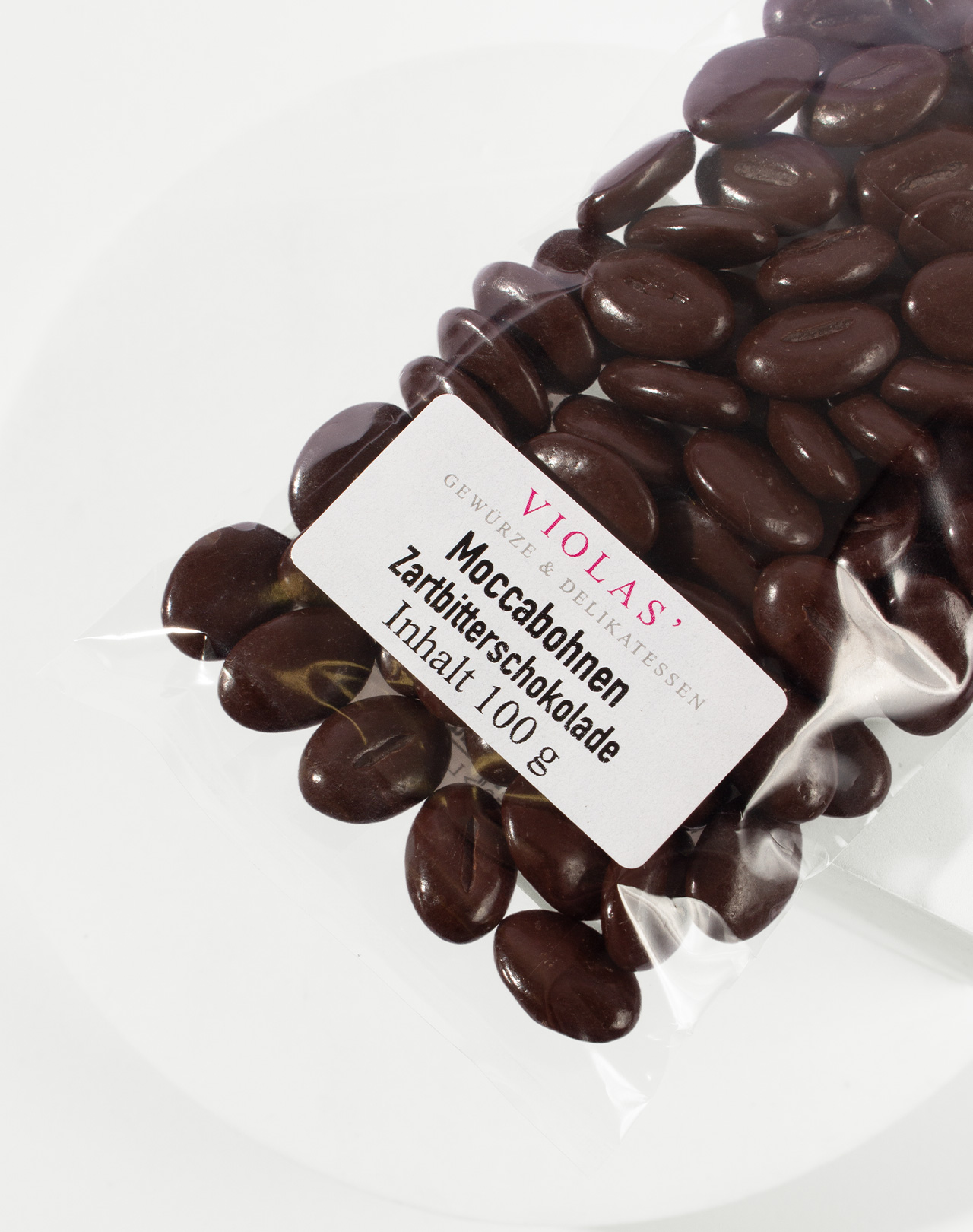 Moccabohnen Zartbitterschokolade Moccabohnen Zartbitterschokolade