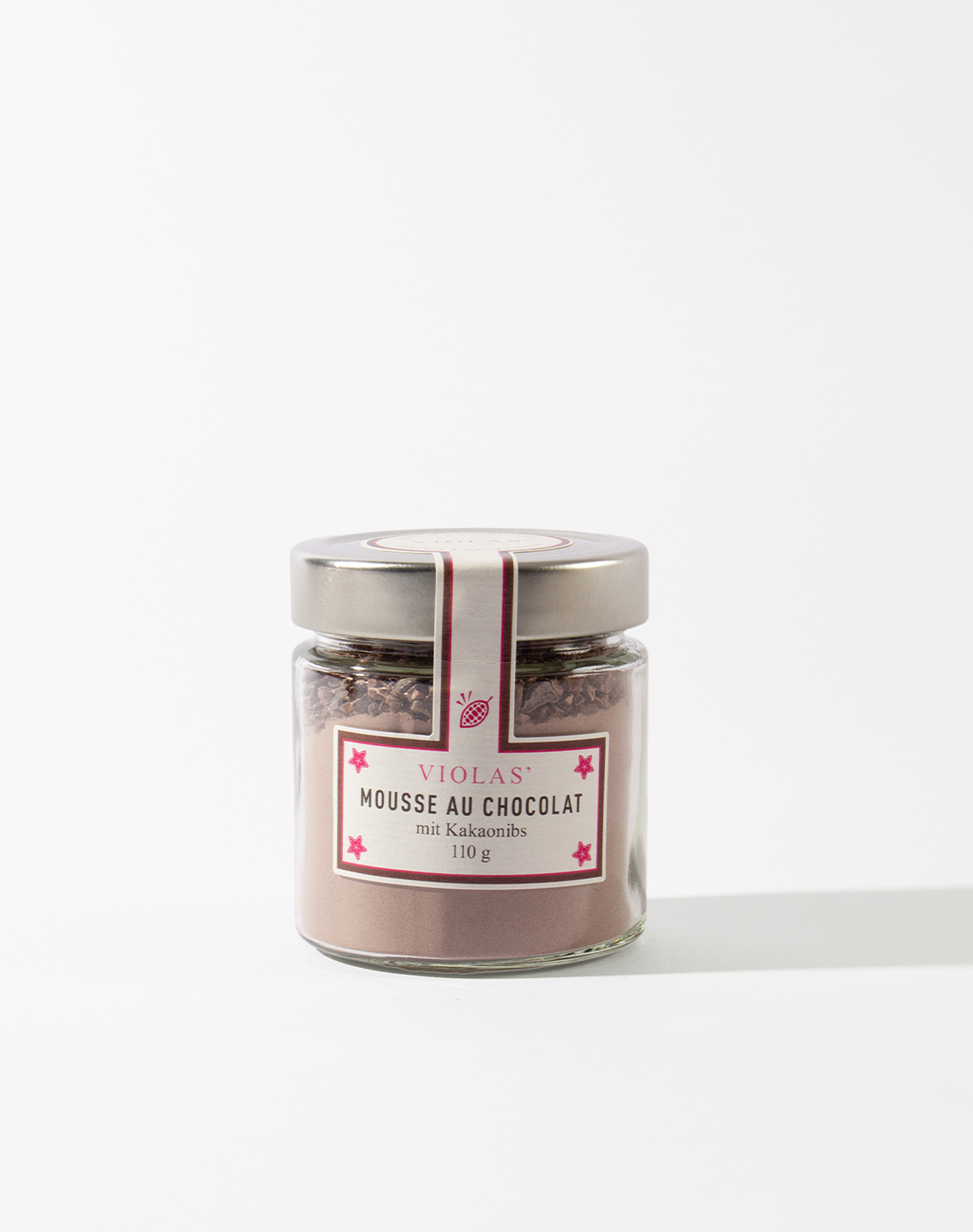 Mousse au chocolat mit Kakaonibs