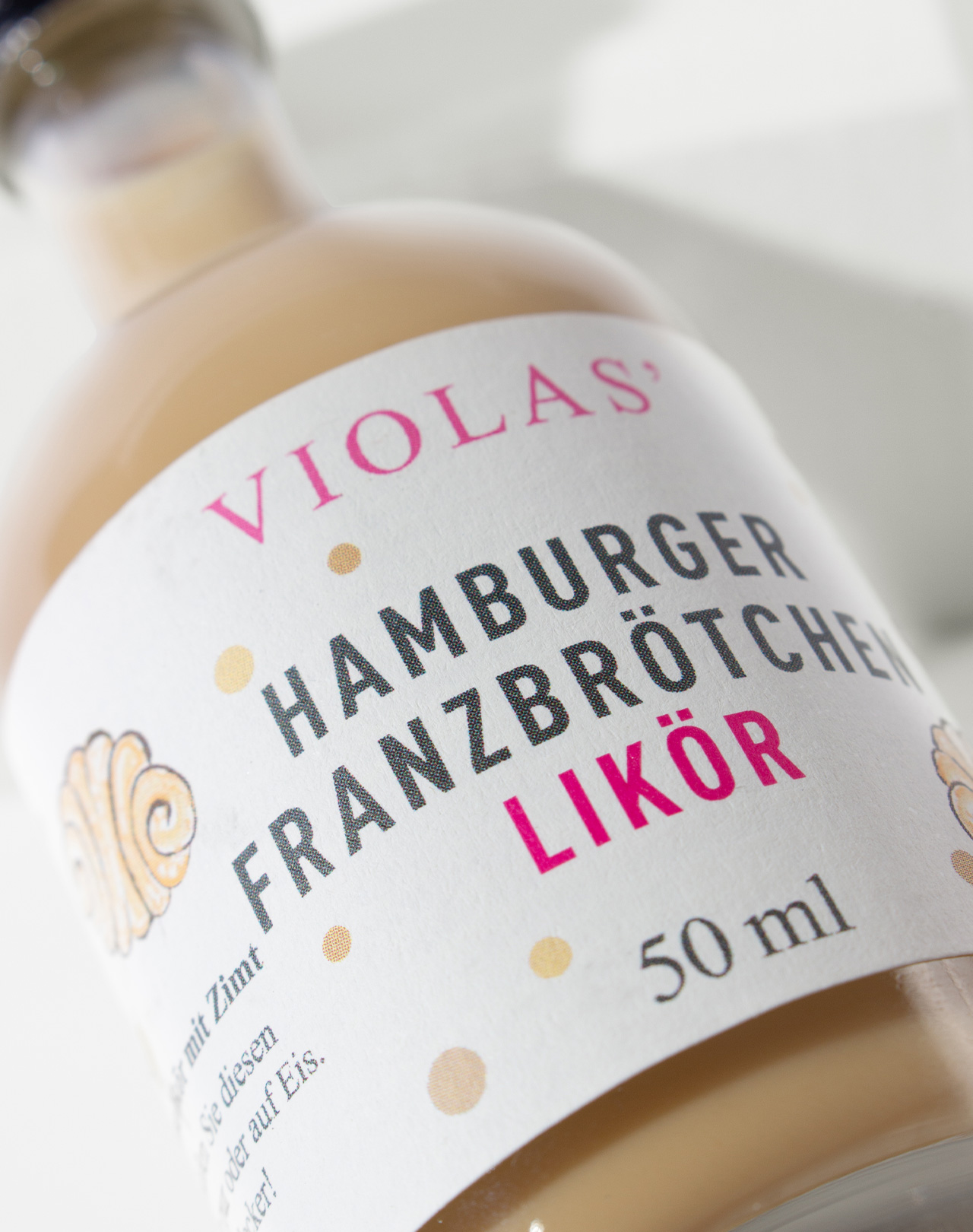 Mini Hamburger Franzbrötchen Likör