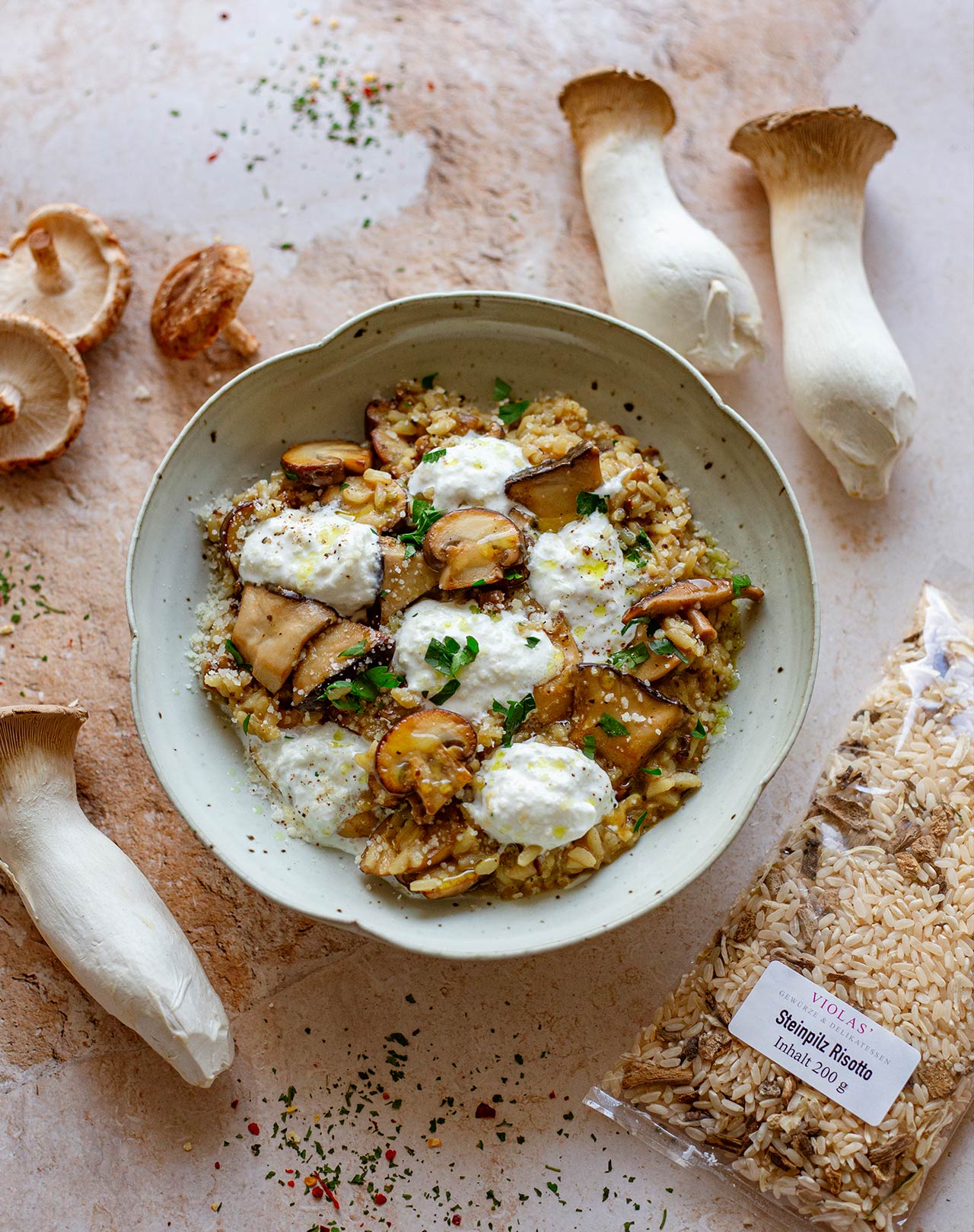 Steinpilz Risotto