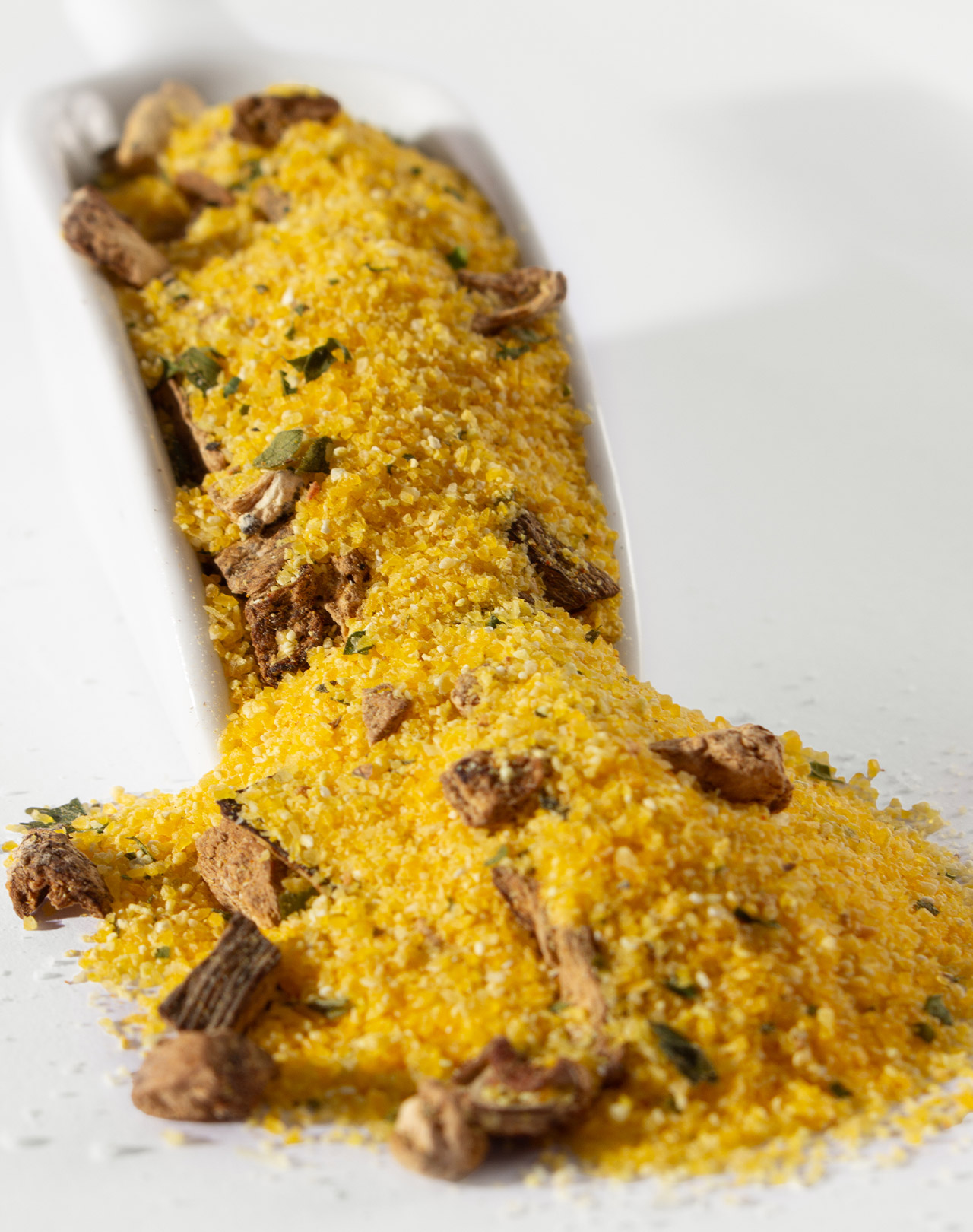 Steinpilzpolenta