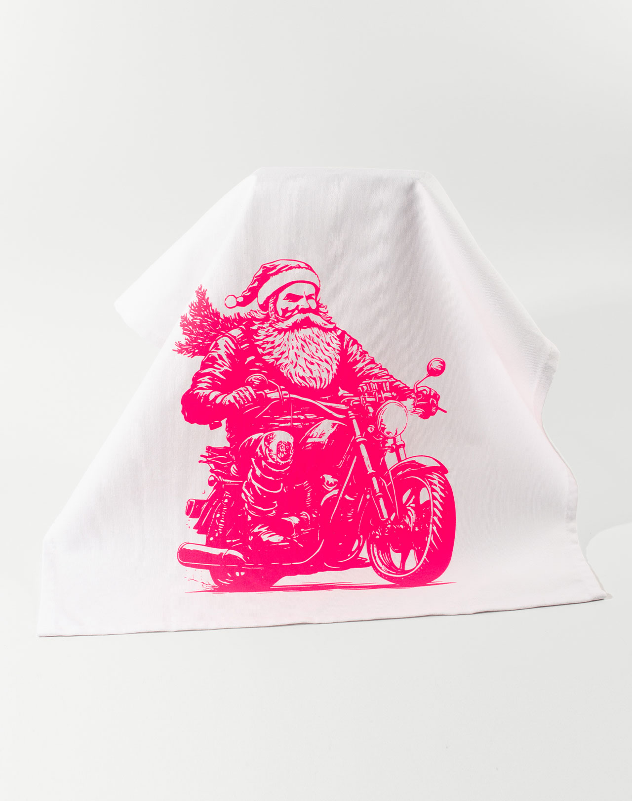 Geschirrtuch »Pink Santa«