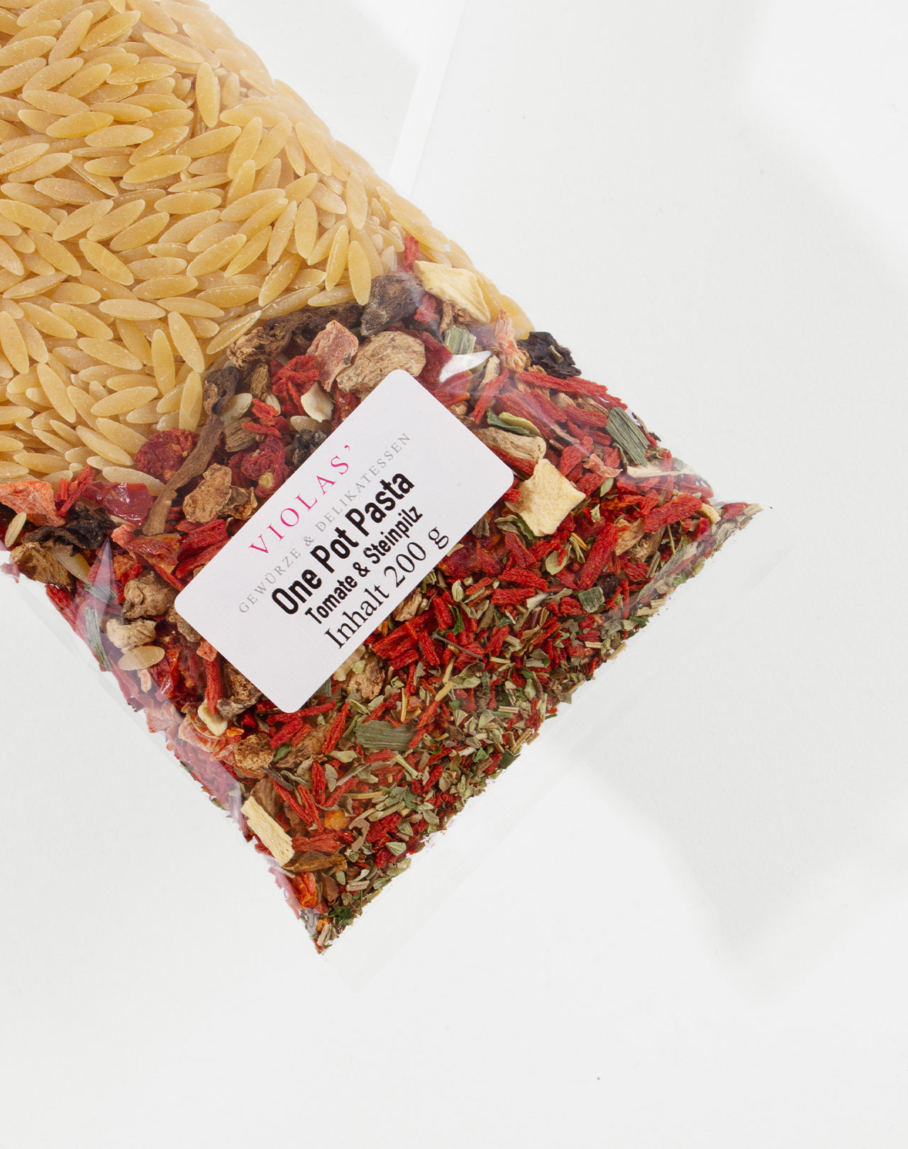 One Pot Pasta »Tomate & Steinpilz« 