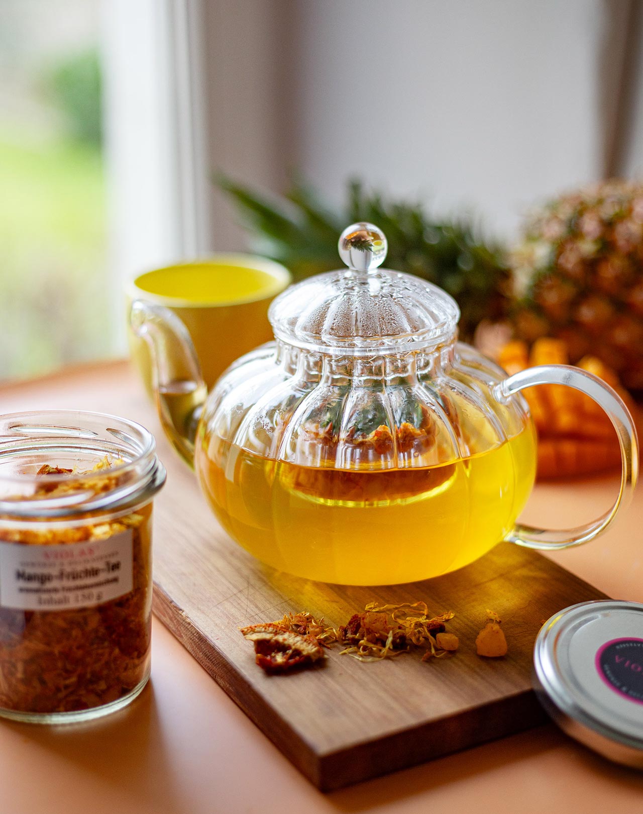 Mango-Früchte-Tee