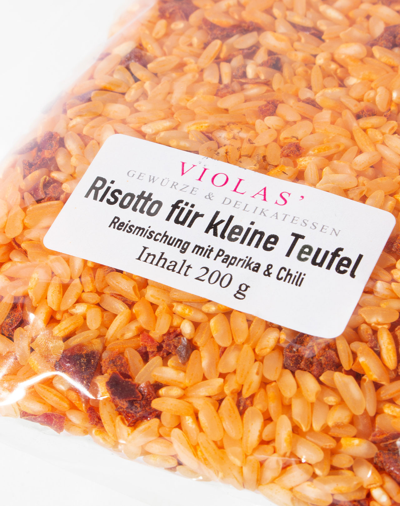 Risotto für kleine Teufel