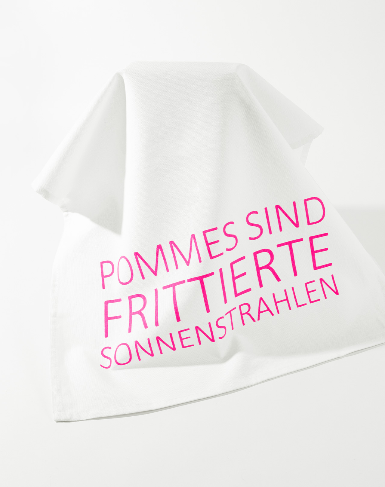 Geschirrtuch »I love Pommes« 