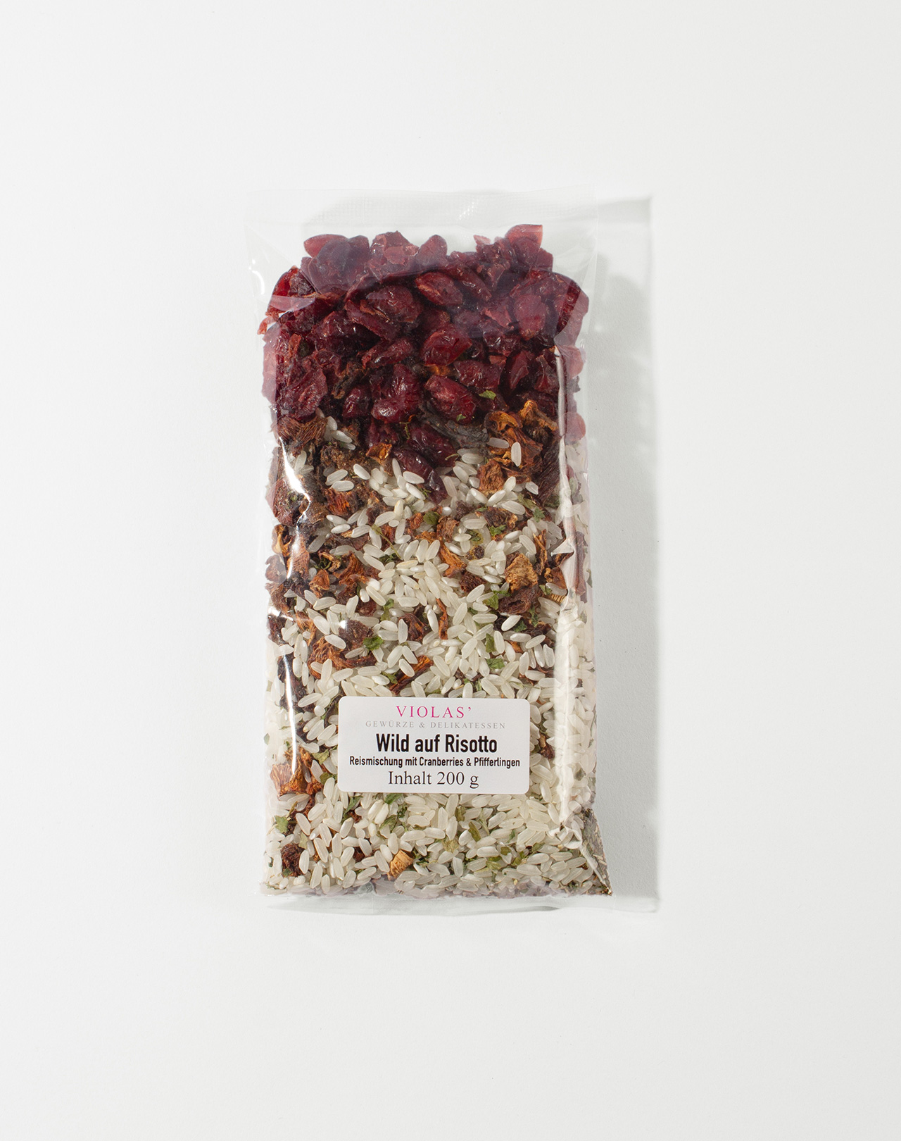 Wild auf Risotto
