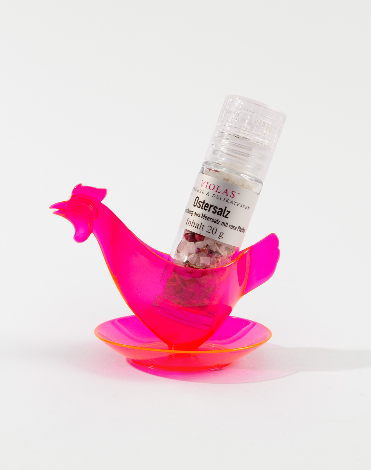 Eierbecher »Huhn pink«