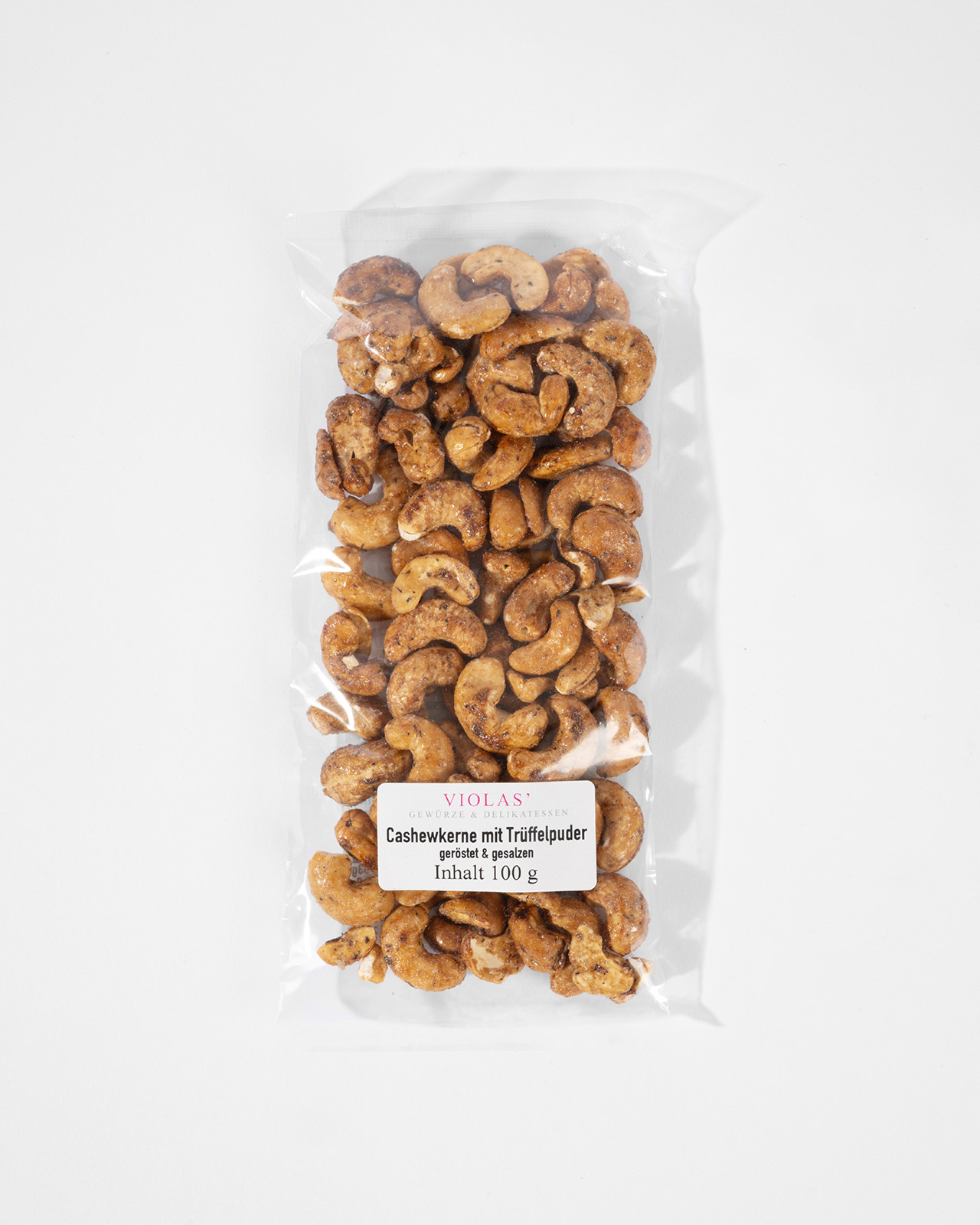 Cashewkerne mit Trüffelpuder & Salz