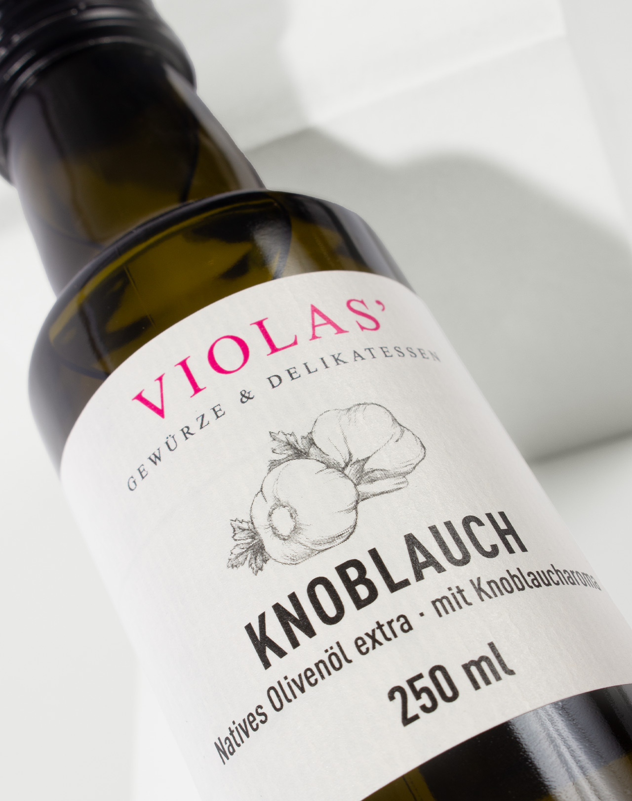 VIOLAS’ Olivenöl »Knoblauch«