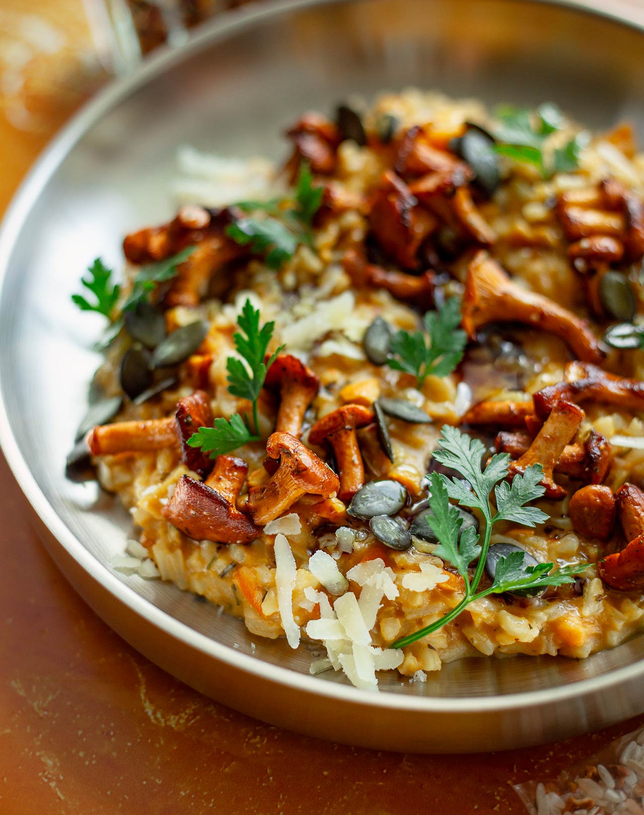 Kürbis Risotto