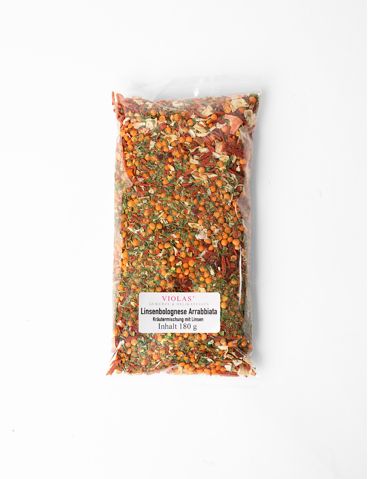 Linsenbolognese Arrabiata