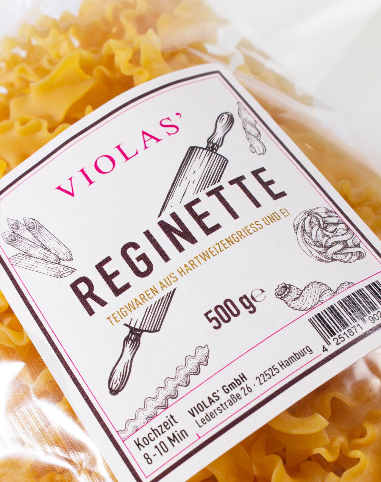 VIOLAS’ Pasta »Reginette«