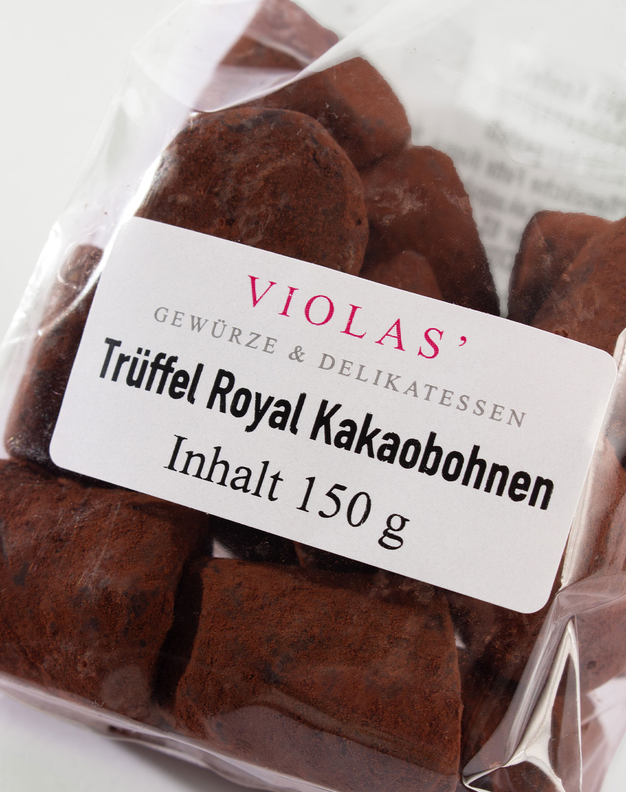 Trüffel Royal Kakaobohnen