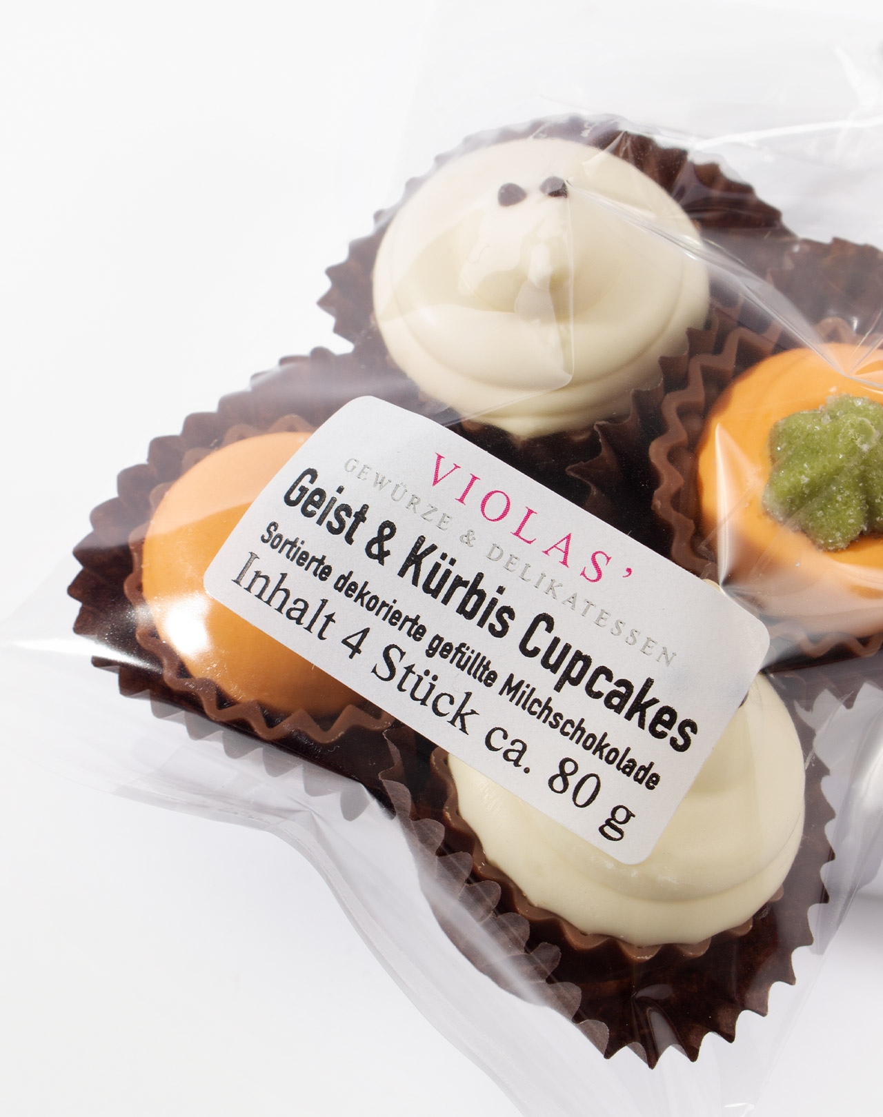 Geist & Kürbis Cupcakes