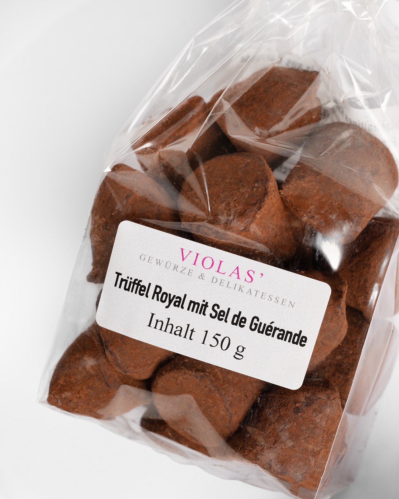 Trüffel Royal mit Sel de Guérande
