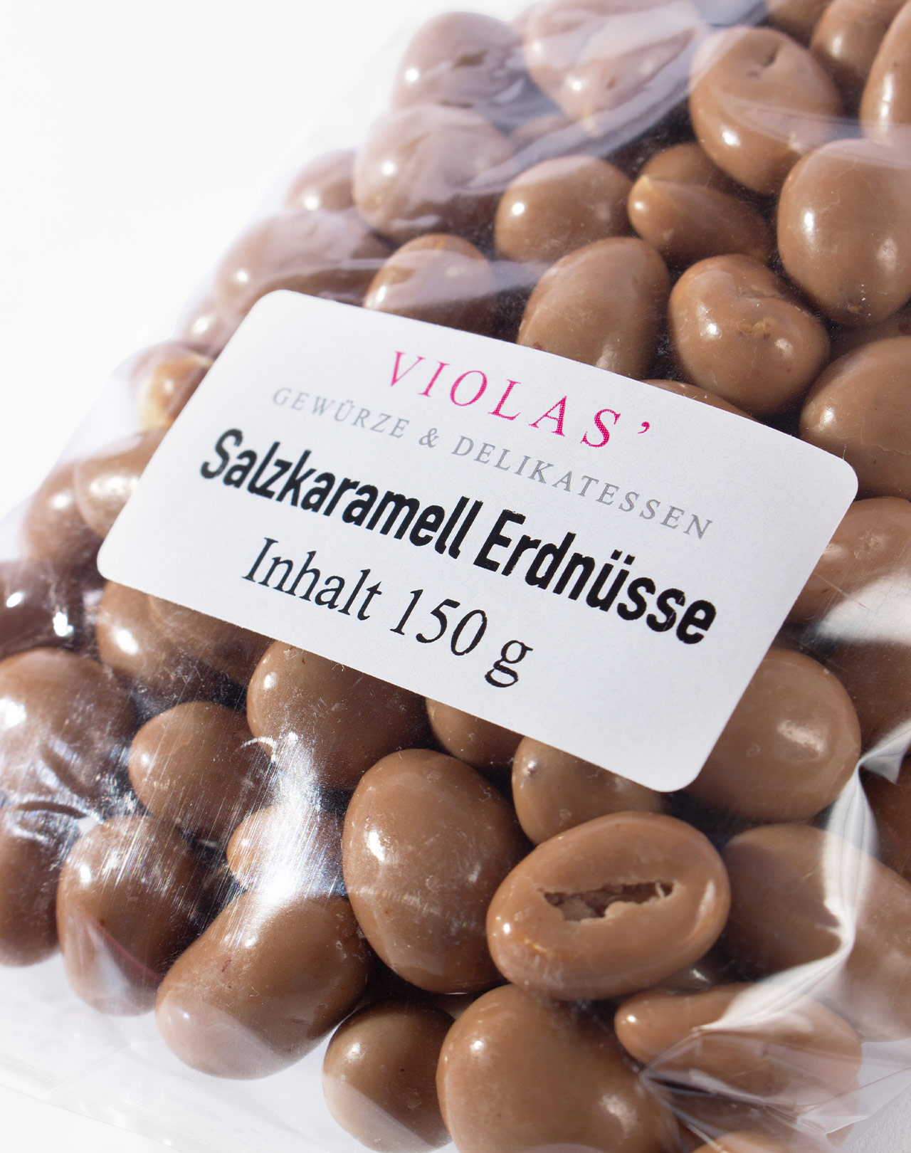 Salzkaramell Erdnüsse