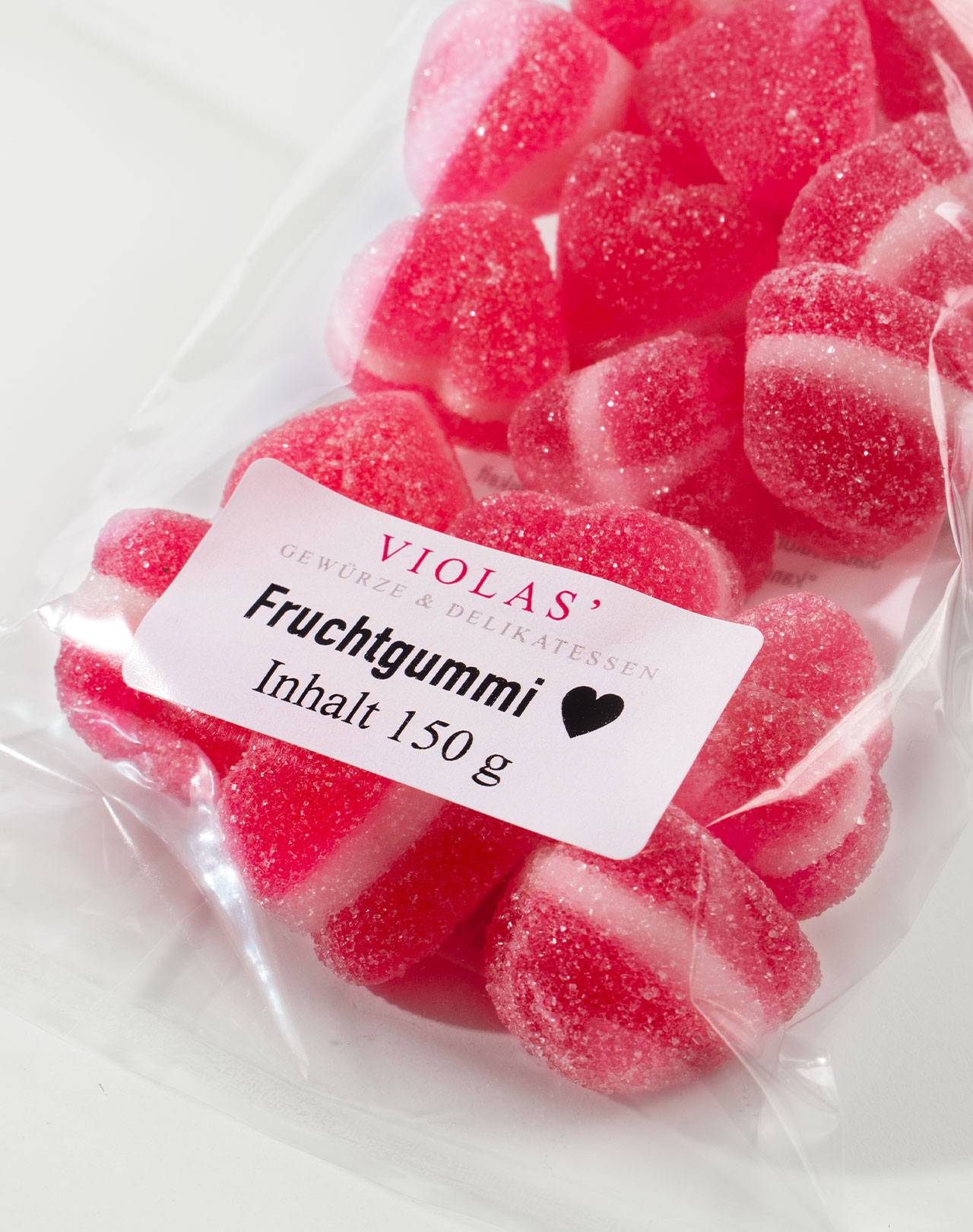 Fruchtgummi Herzen 