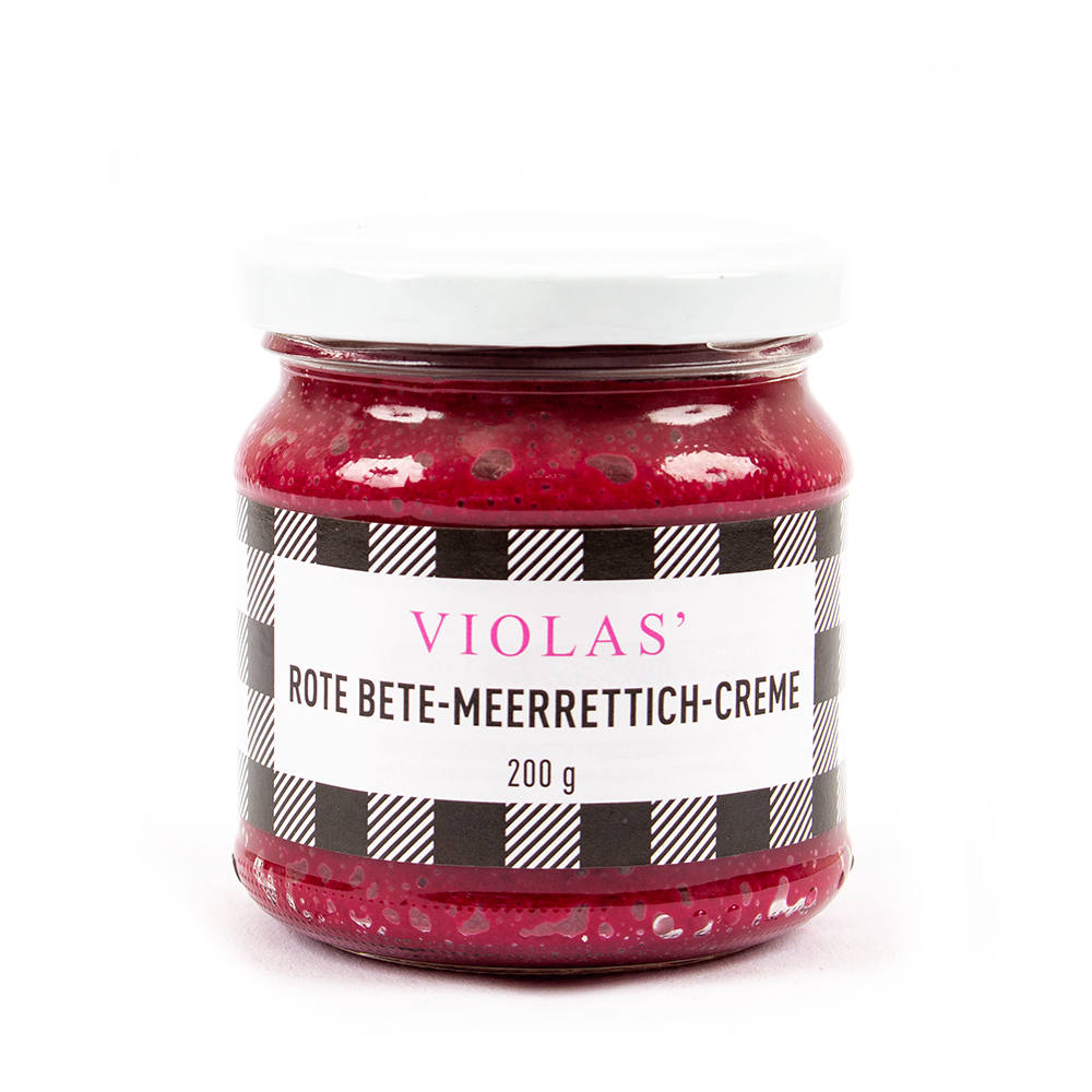 VIOLAS' Rote-Bete Meerrettich-Creme