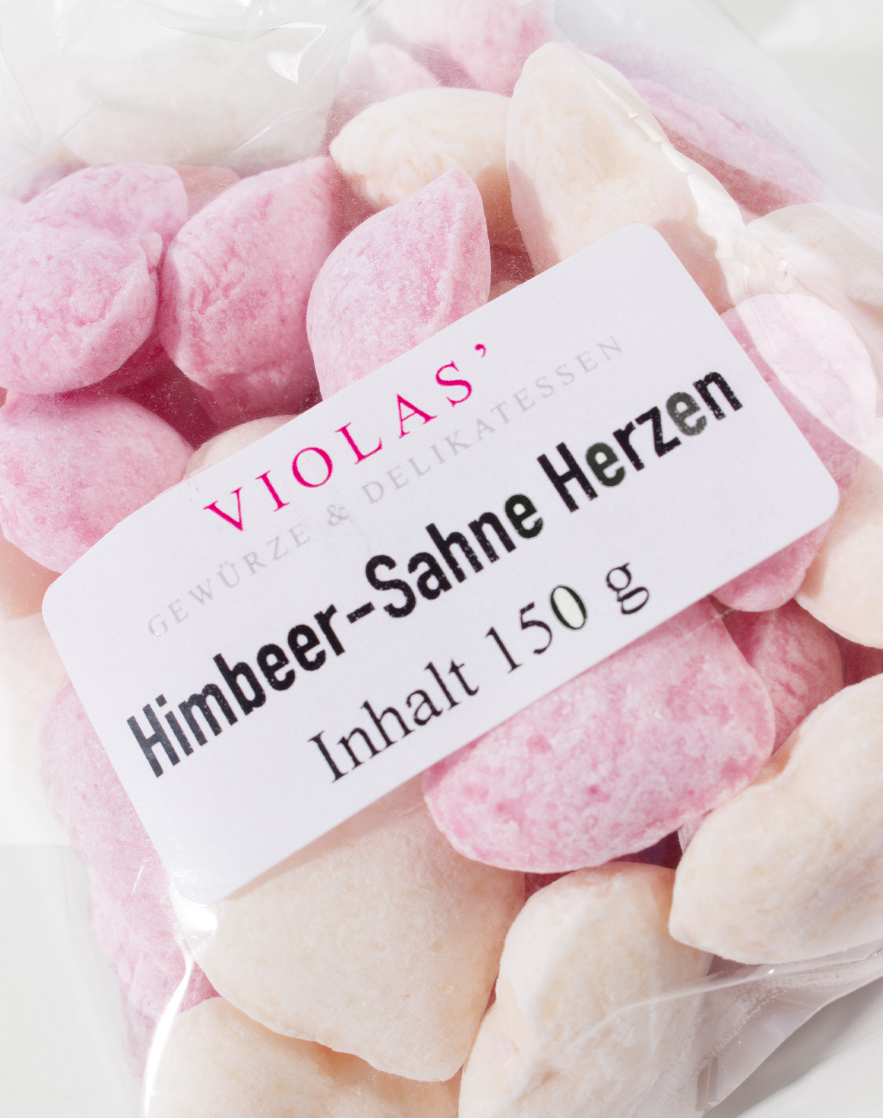 Himbeer-Sahne Herzen