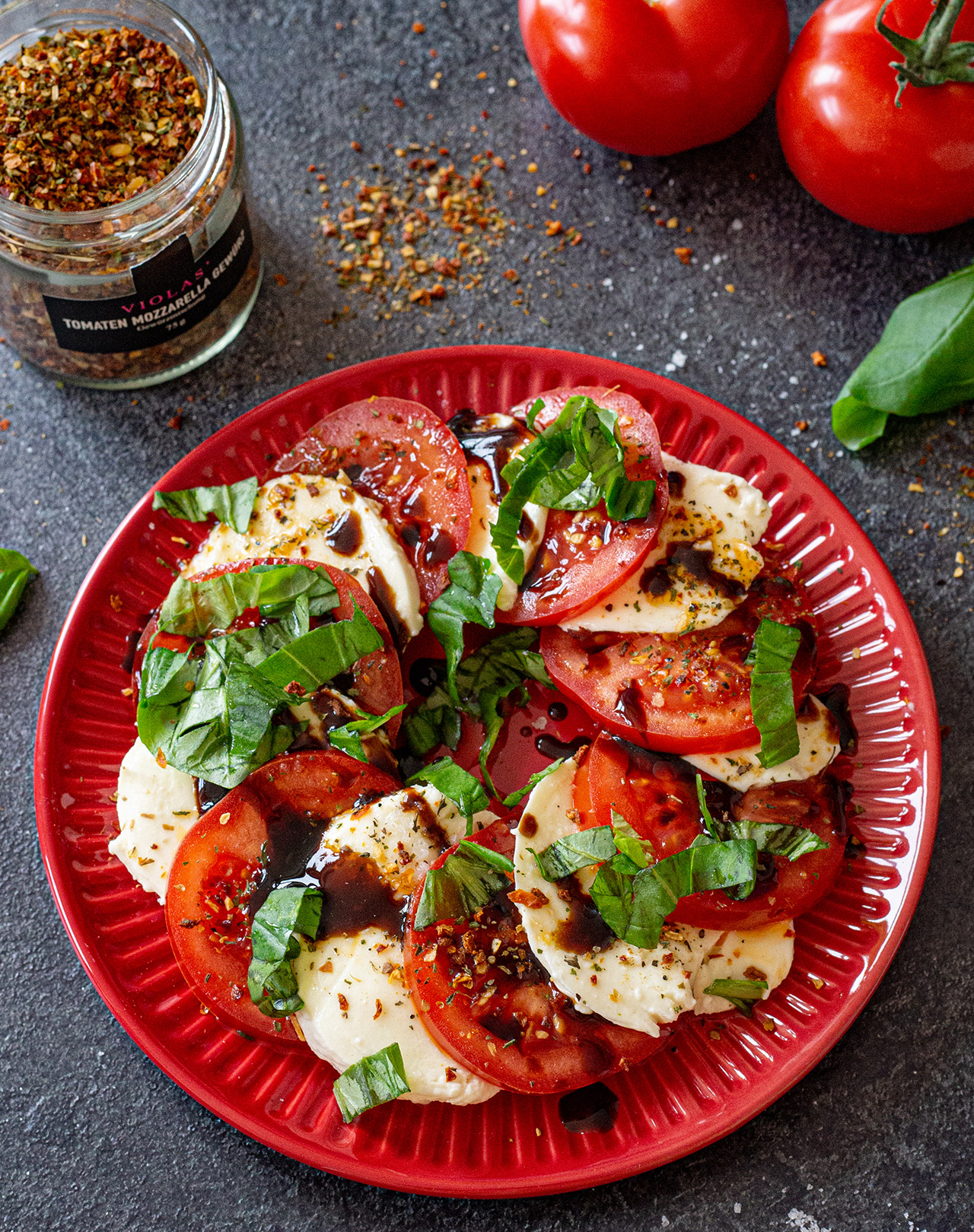 Tomaten Mozzarella Gewürz