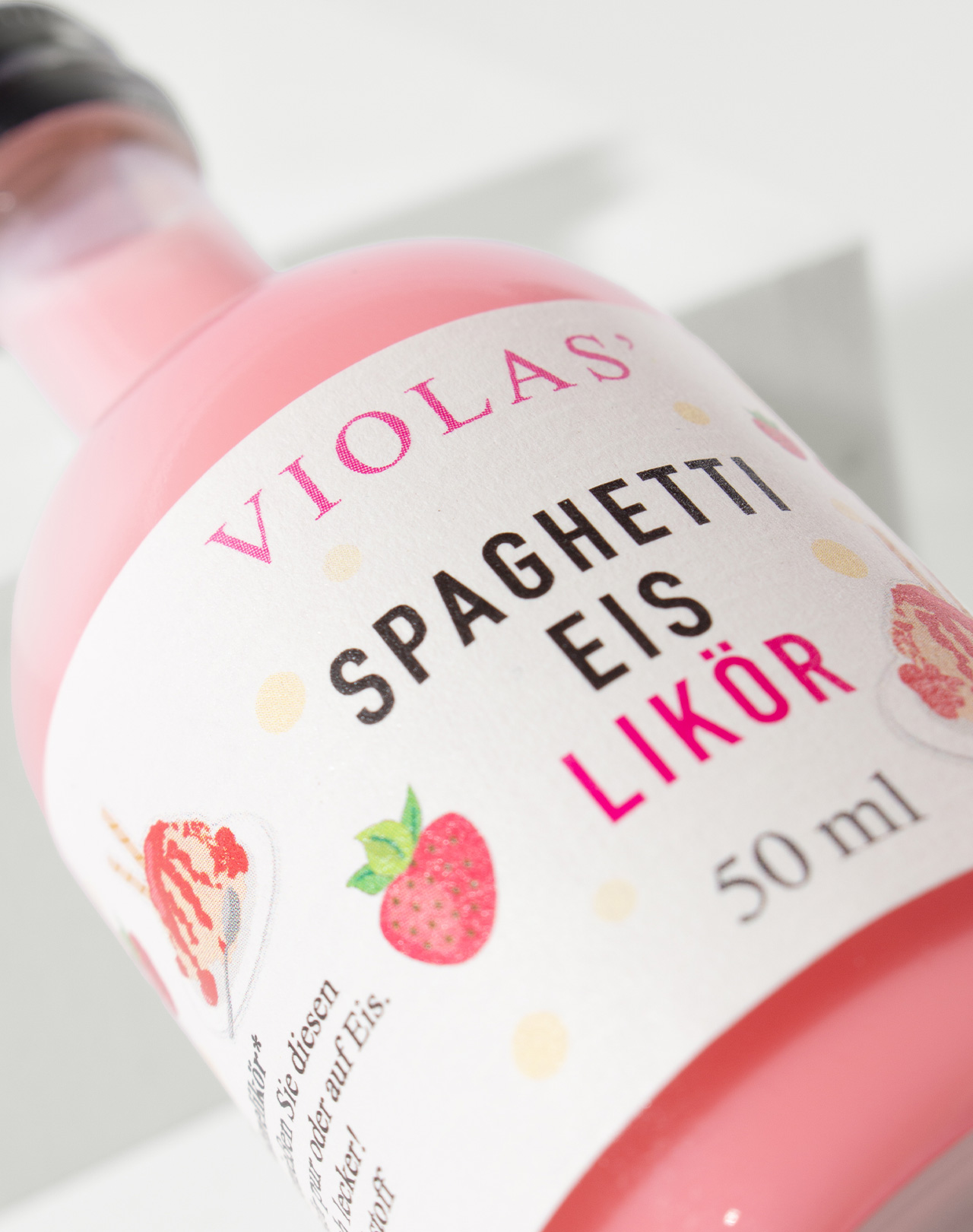 Mini Spaghetti Eis Likör
