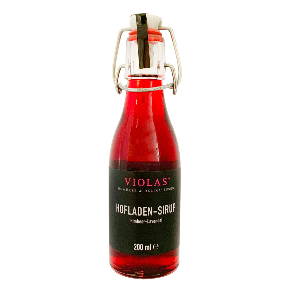 Hofladen-Sirup Himbeer-Lavendel