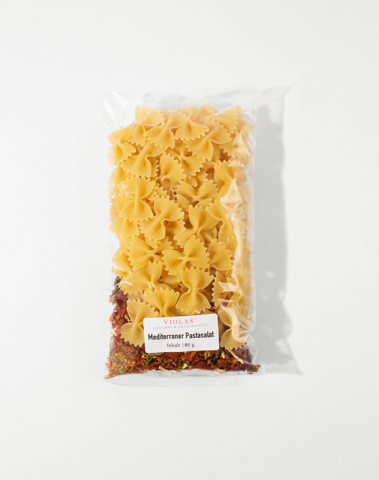 Mediterraner Pastasalat